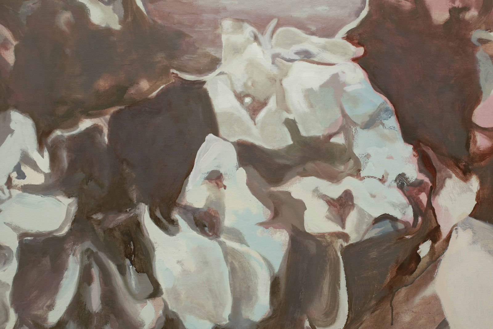 Hilmi Johandi, Landscapes and Paradise VI (View of a garden with a cascading waterfall), 2020