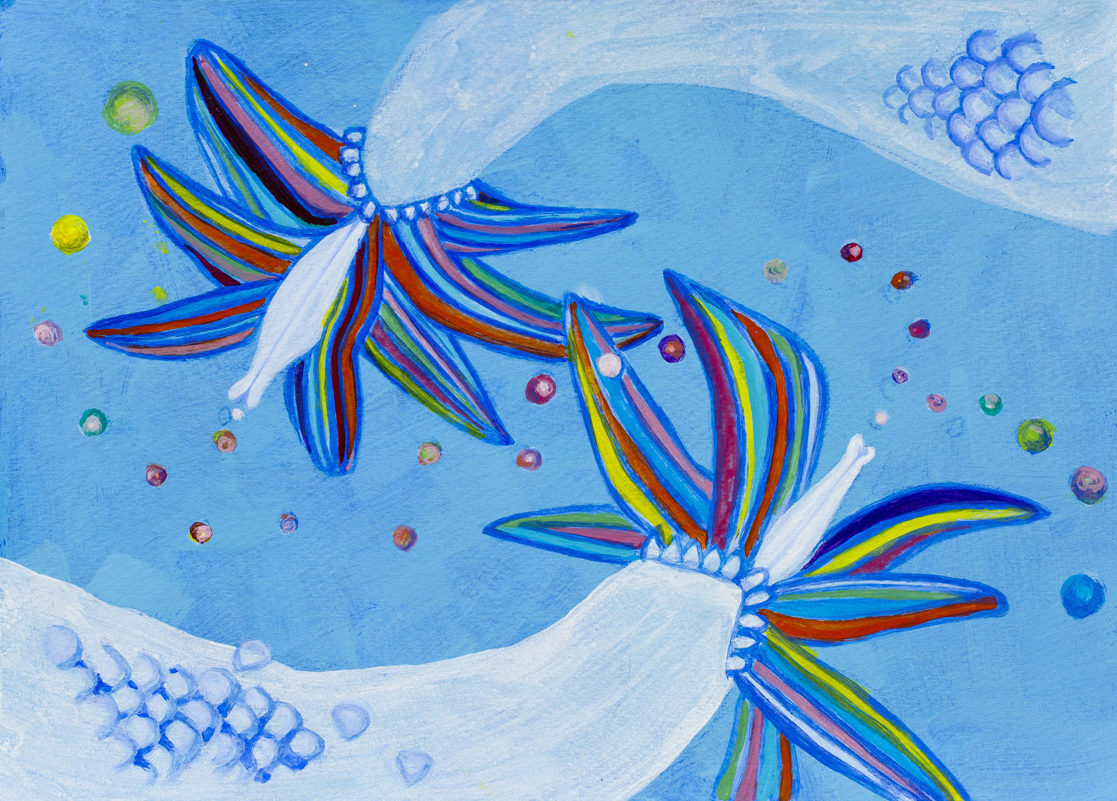 BuBu de la Madeleine, One Genderqueer Being Pollinates the Other #002, 2022