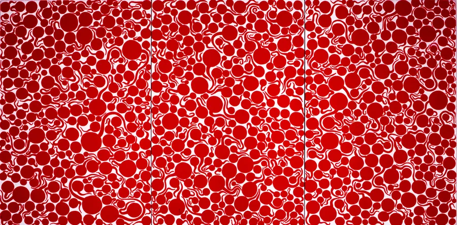 Yayoi Kusama, Flame of Life (Dedicated to Tu Fu), 1988