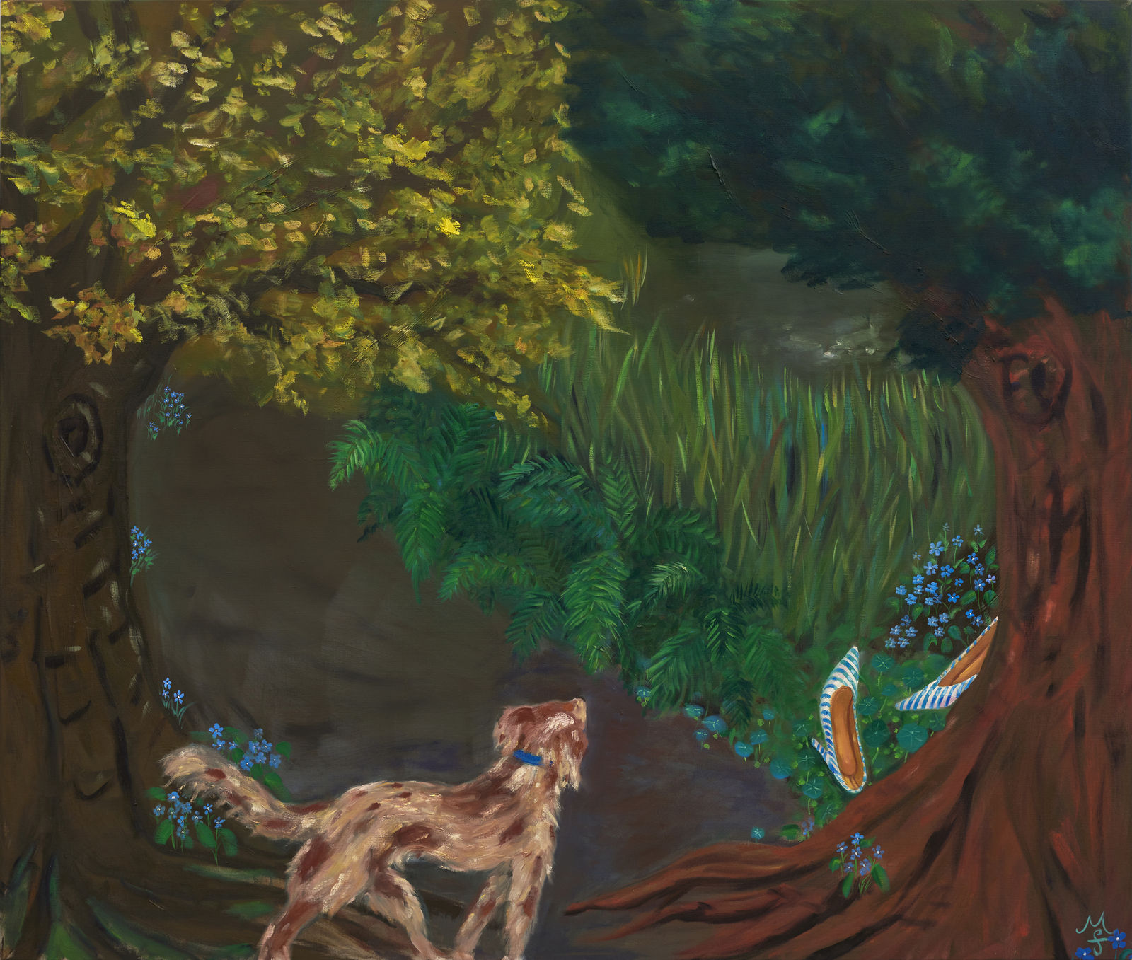 Maria Farrar, Brunnera, 2020