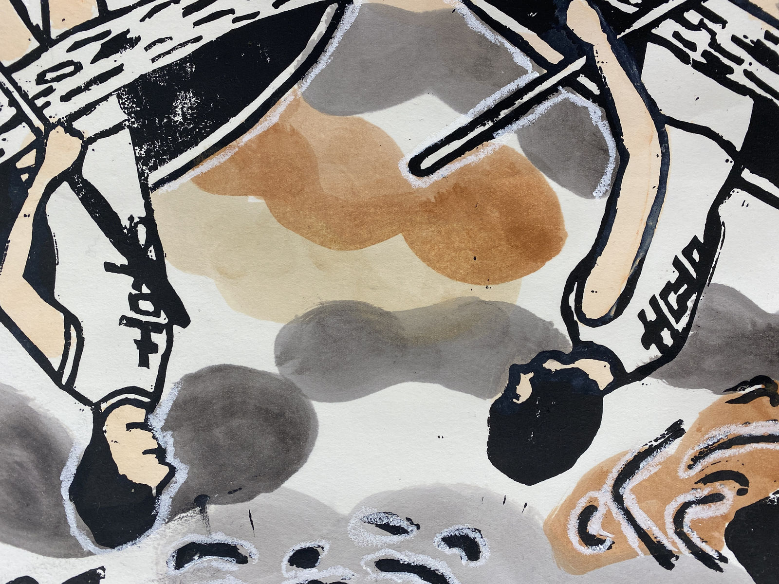 Akira the Hustler, Islands (And People) in an Ocean Current, 2020