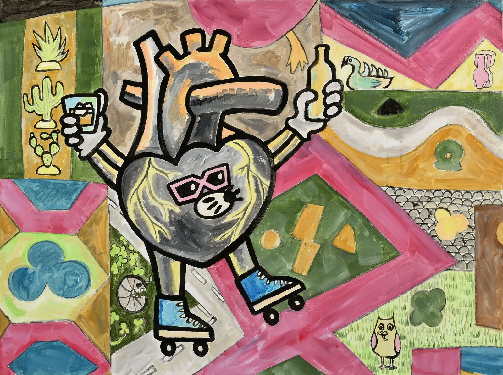 Nobuaki Takekawa, Street Without Hemoglobin, 2021