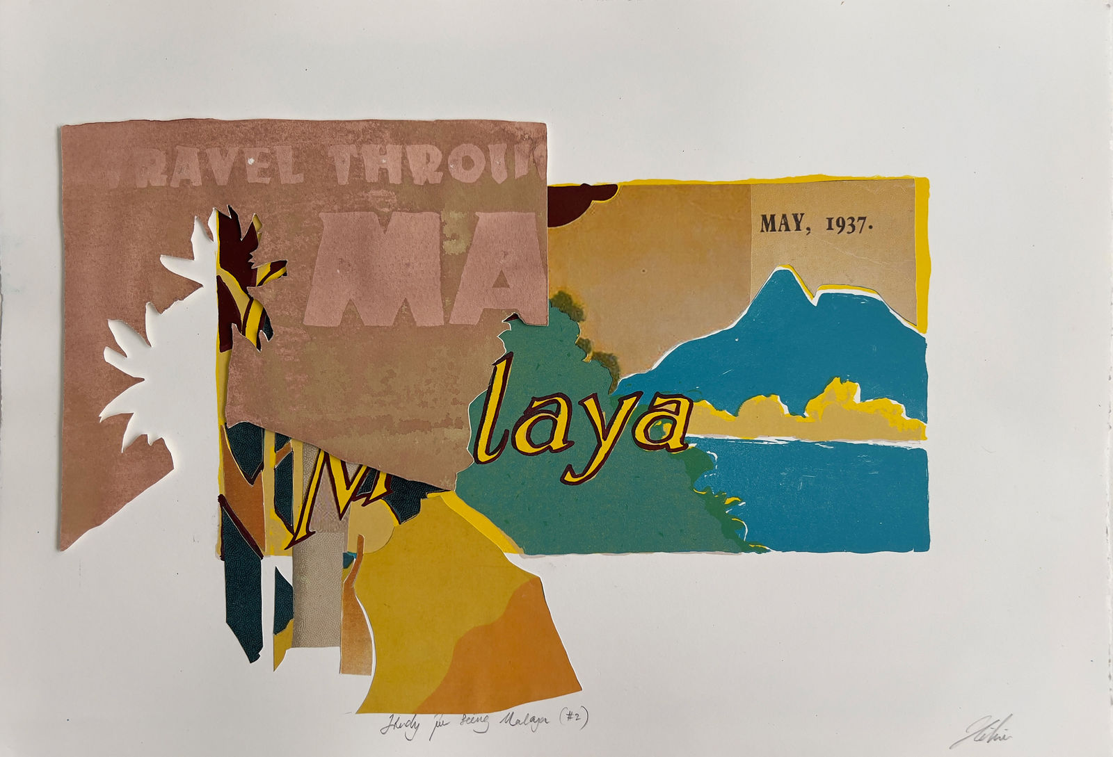 Hilmi Johandi, Study for Seeing Malaya (revised #2), 2023