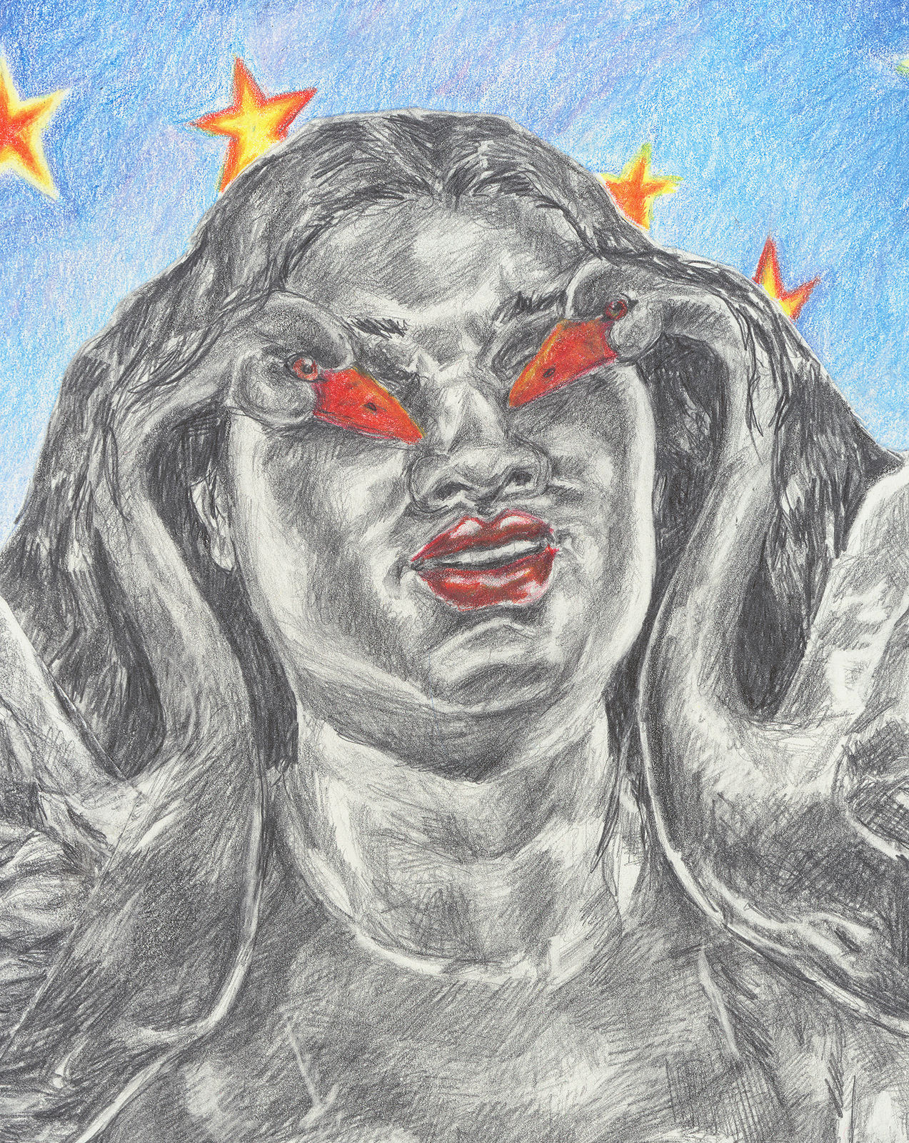 Anthony Peyton Young, Euphoric Splendor: Odile's Vision, 2022