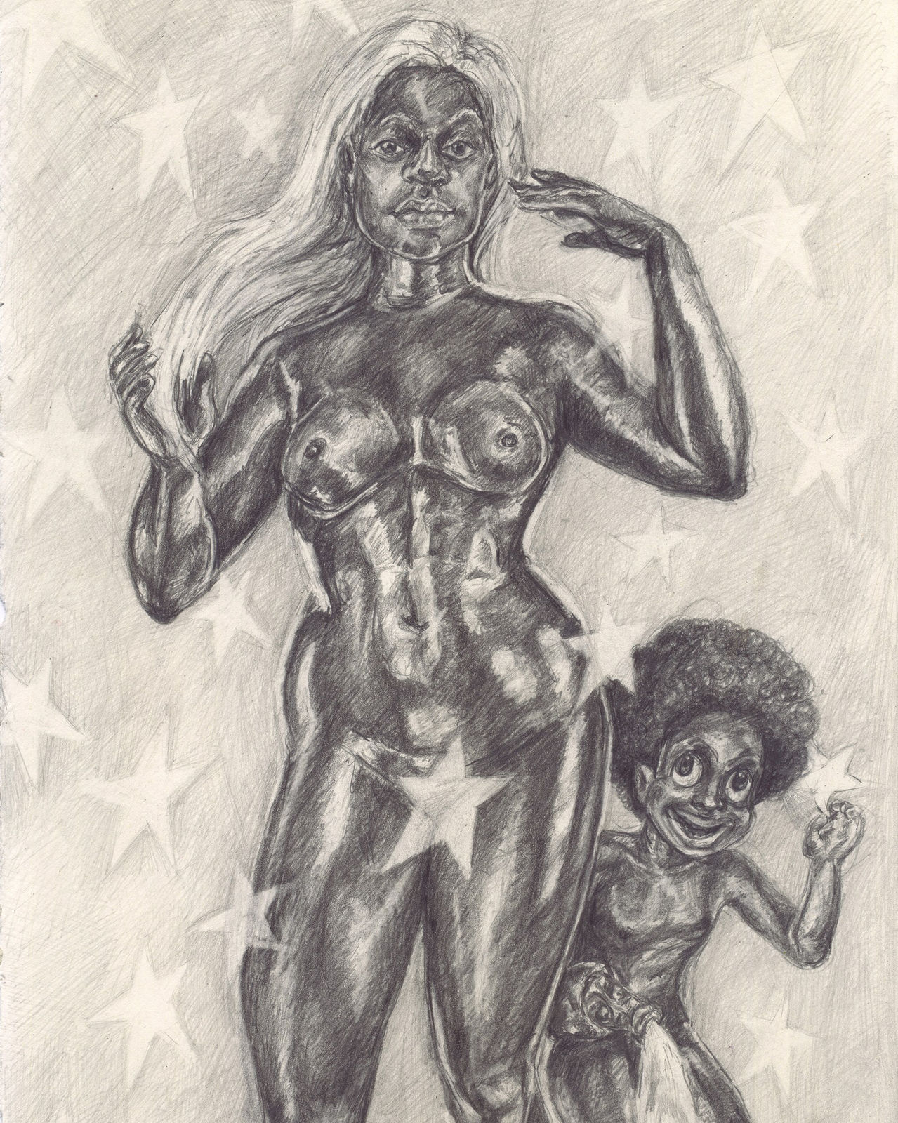 Anthony Peyton Young, Mother And Child, 2020