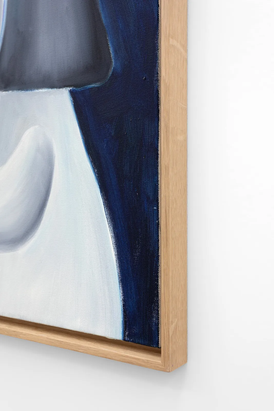 Keith Boadwee, Spiritual Abstraction (Prussian Blue Goldfish Gazing Poodle in Profile), 2021