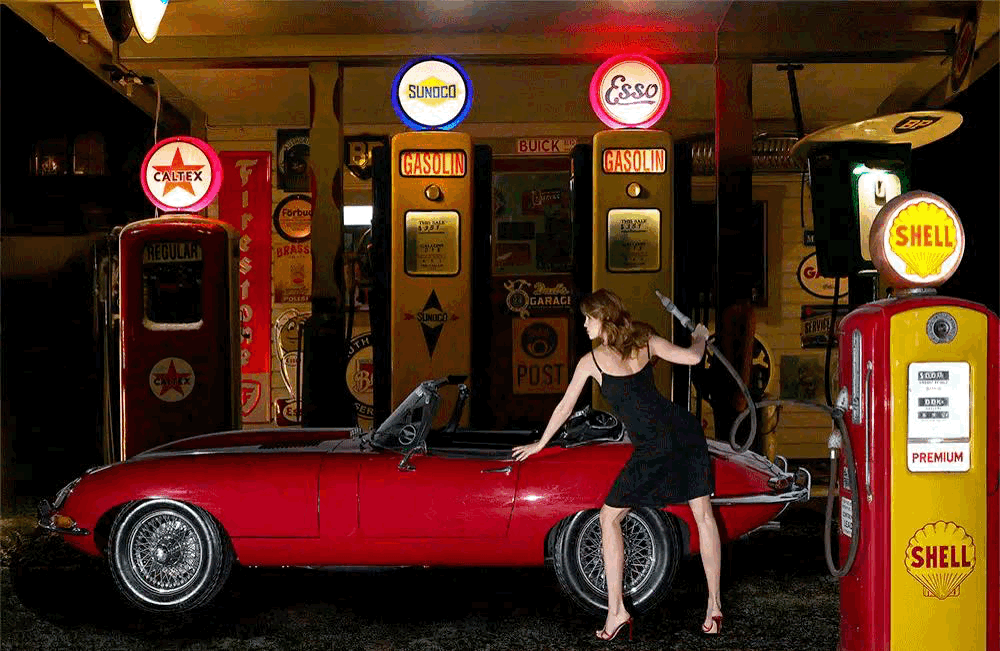 Cecile Plaisance, Gas station, 2025