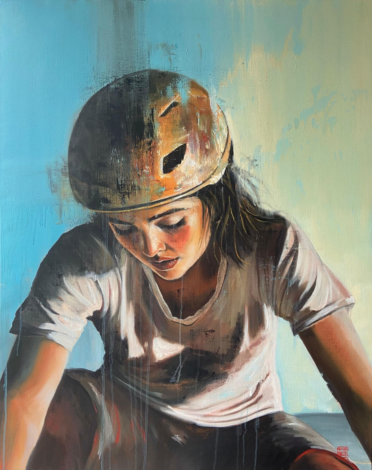 Mathieu Questel, falling forward, 2025