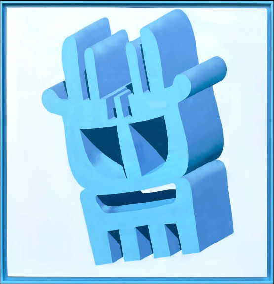 Cumbone, Fetiche bleu, 2023