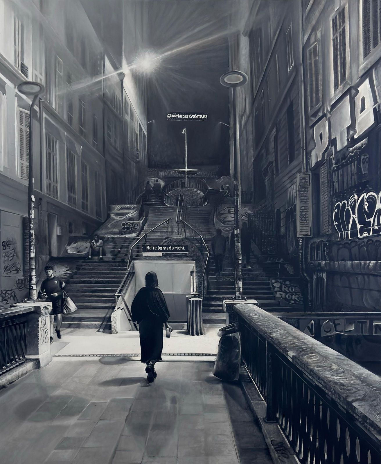 Clément Verdière, sur le chemin du Cours Julien, 2025