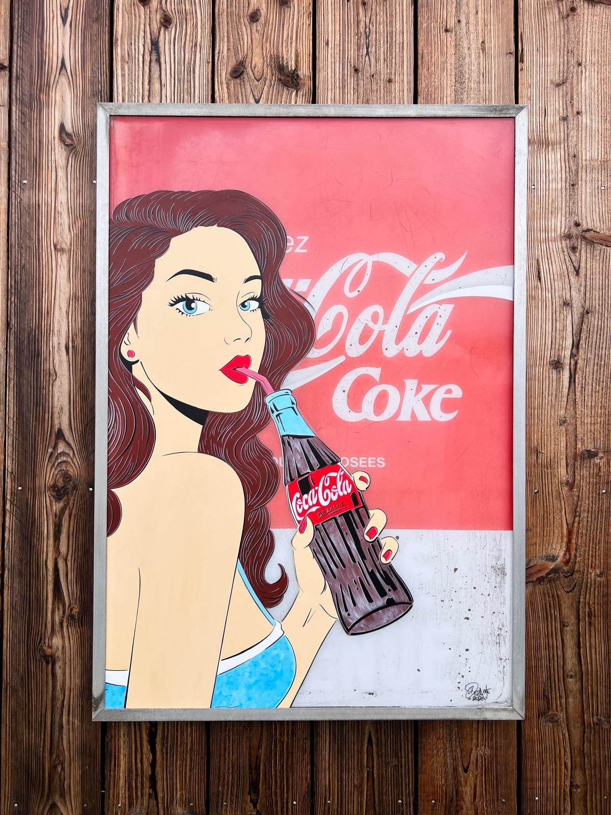 Dezache, coca-cola coke, 2025