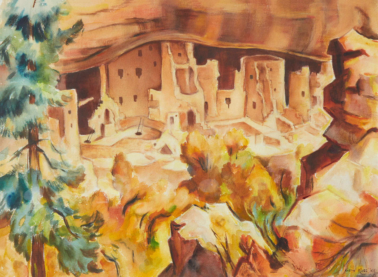 Gene Kloss, Spruce Tree House