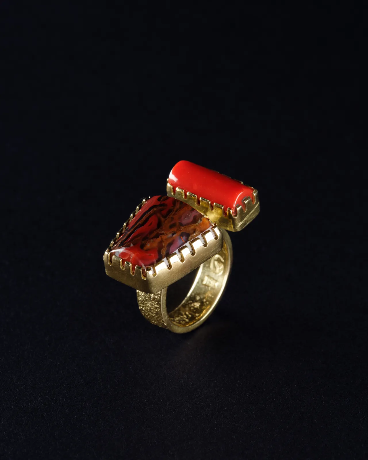 Yazzie Johnson and Gail Bird, Ring, d. 2025