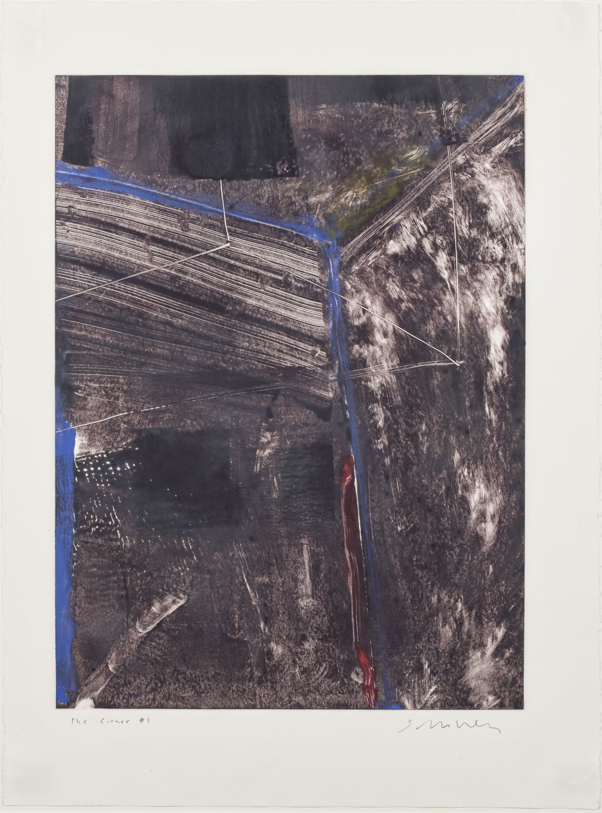 Fritz Scholder, The Corner #1, d. 1987