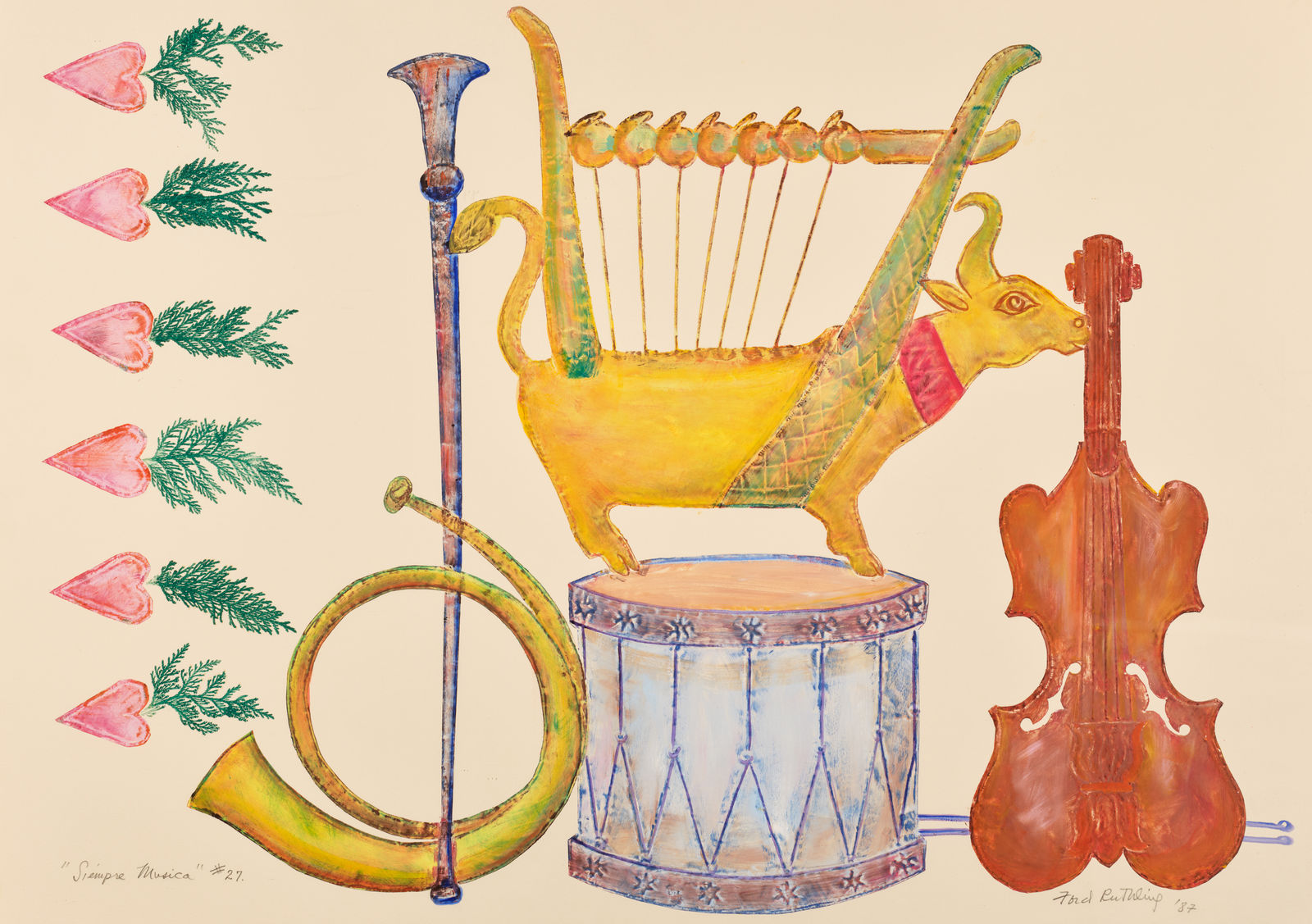 Ford Ruthling, Siempre Musica, d. 1987