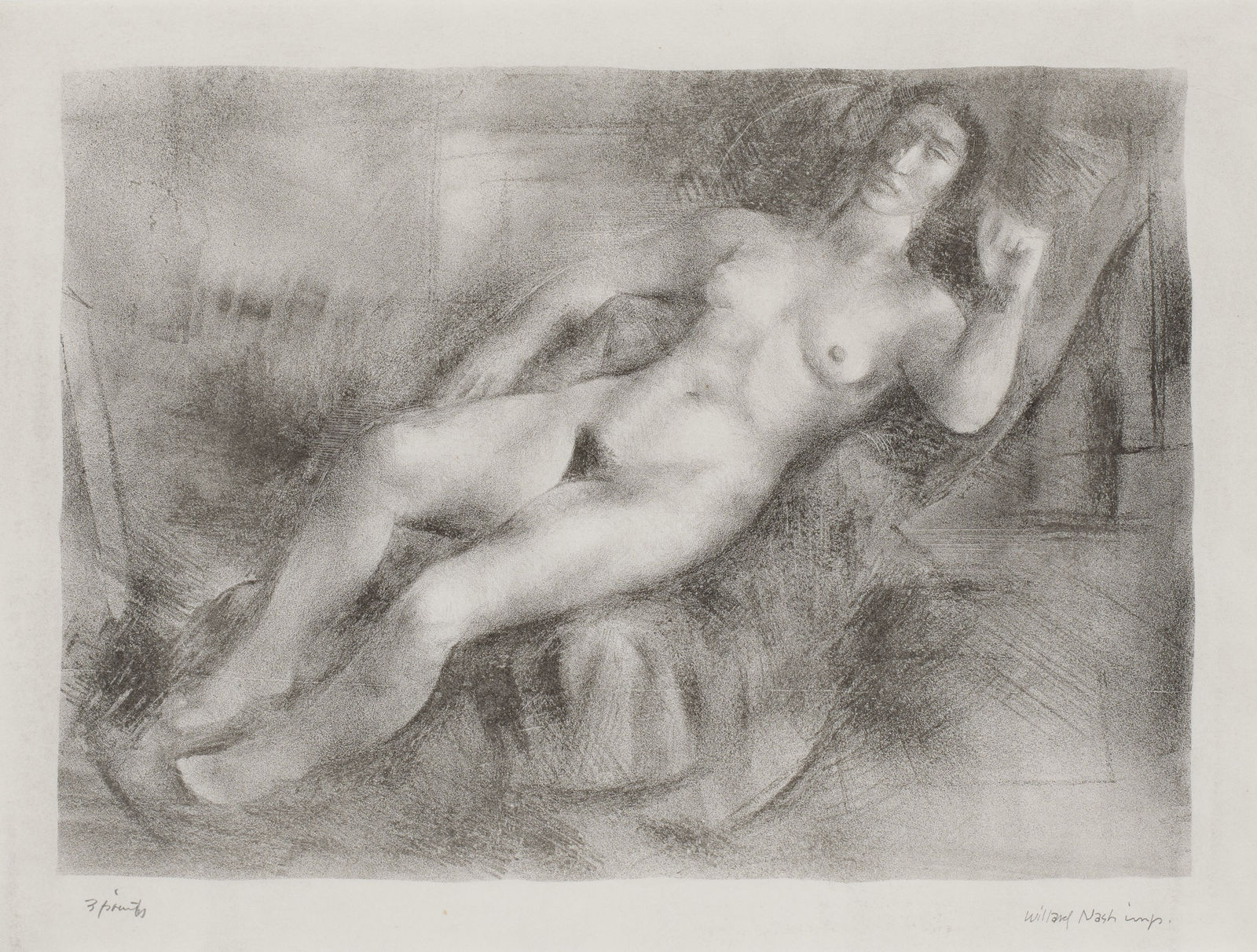 Willard Nash, Reclining Nude