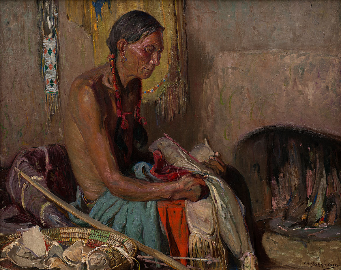 Oscar E. Berninghaus, Mending the Quiver