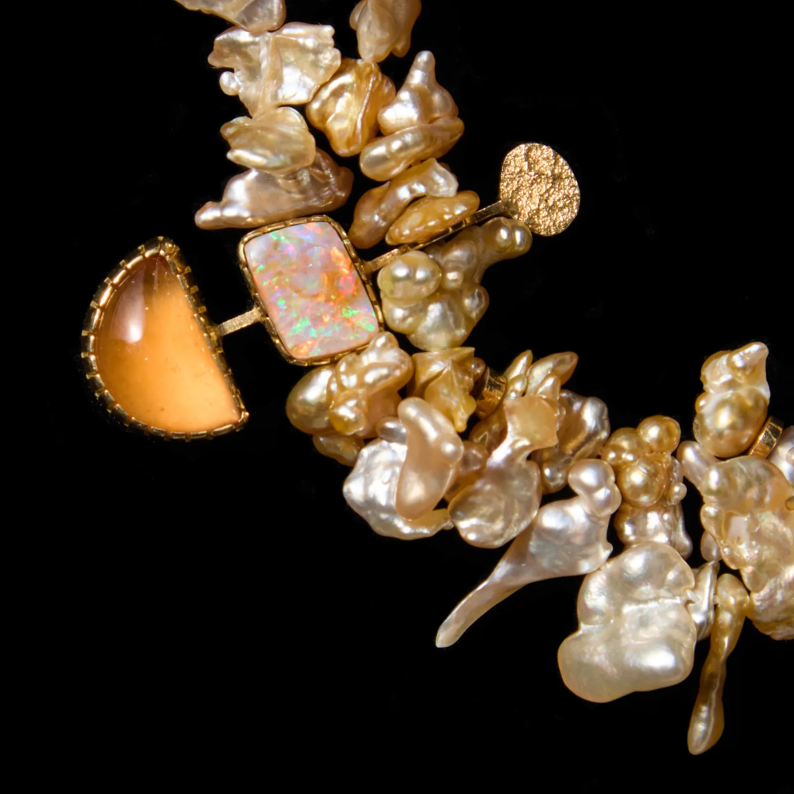 Yazzie Johnson and Gail Bird, Necklace, d. 2023