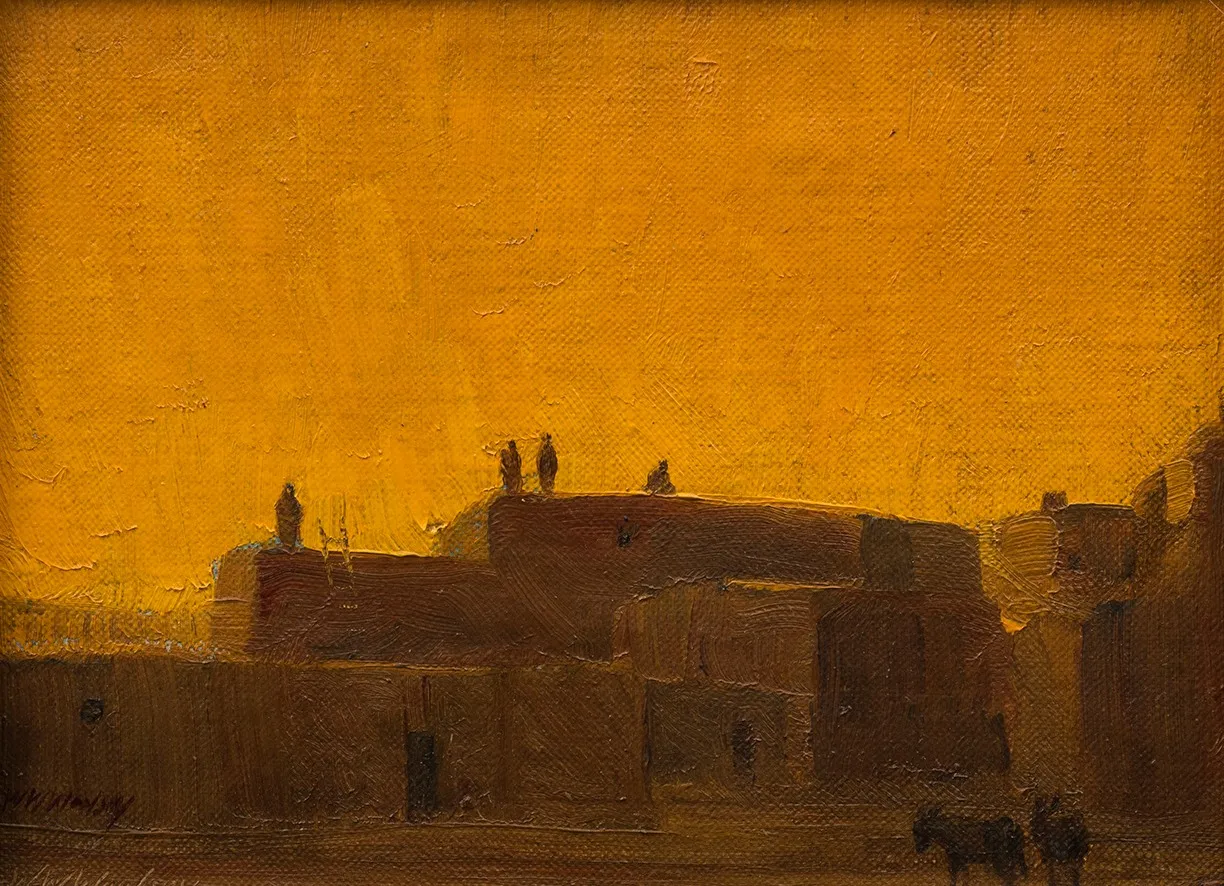 Wood Woolsey, Taos Pueblo, c. 1928