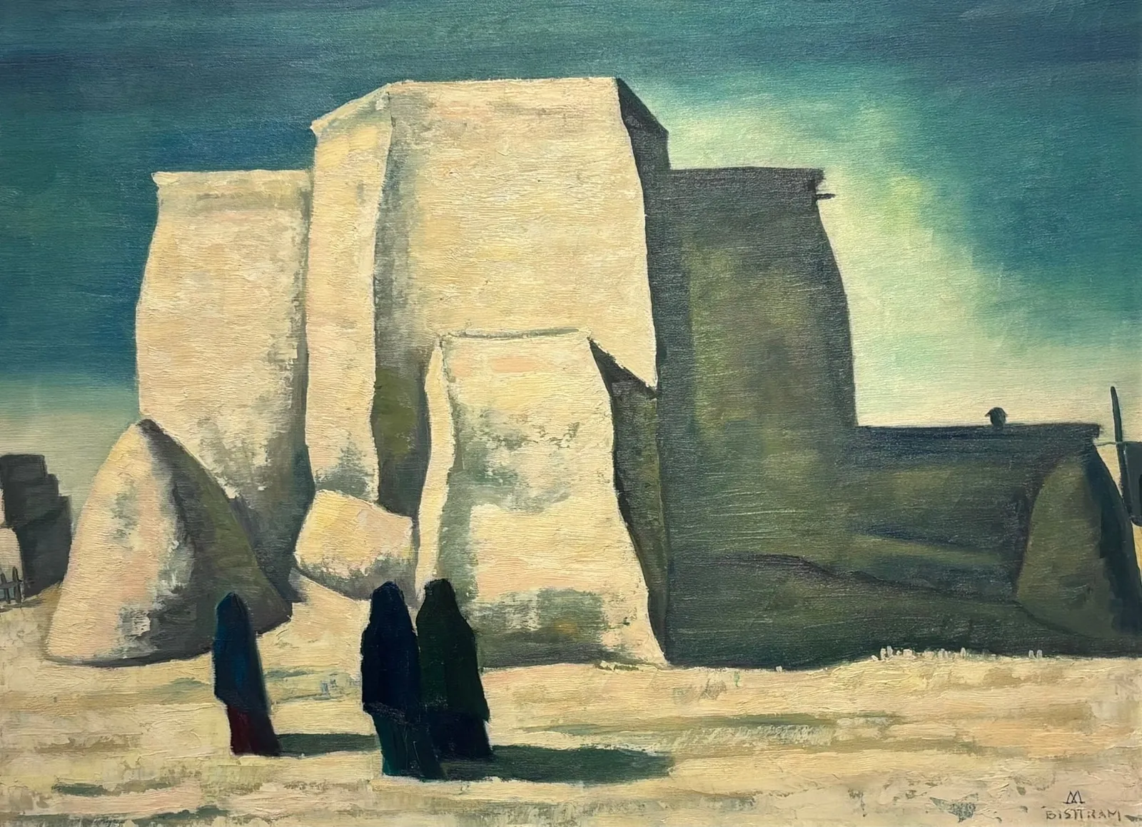 Emil Bisttram, Ranchos de Taos Church, d. 1956