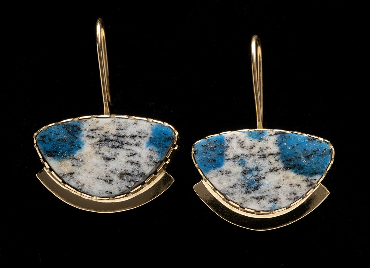 Yazzie Johnson and Gail Bird, Earrings, d. 2024