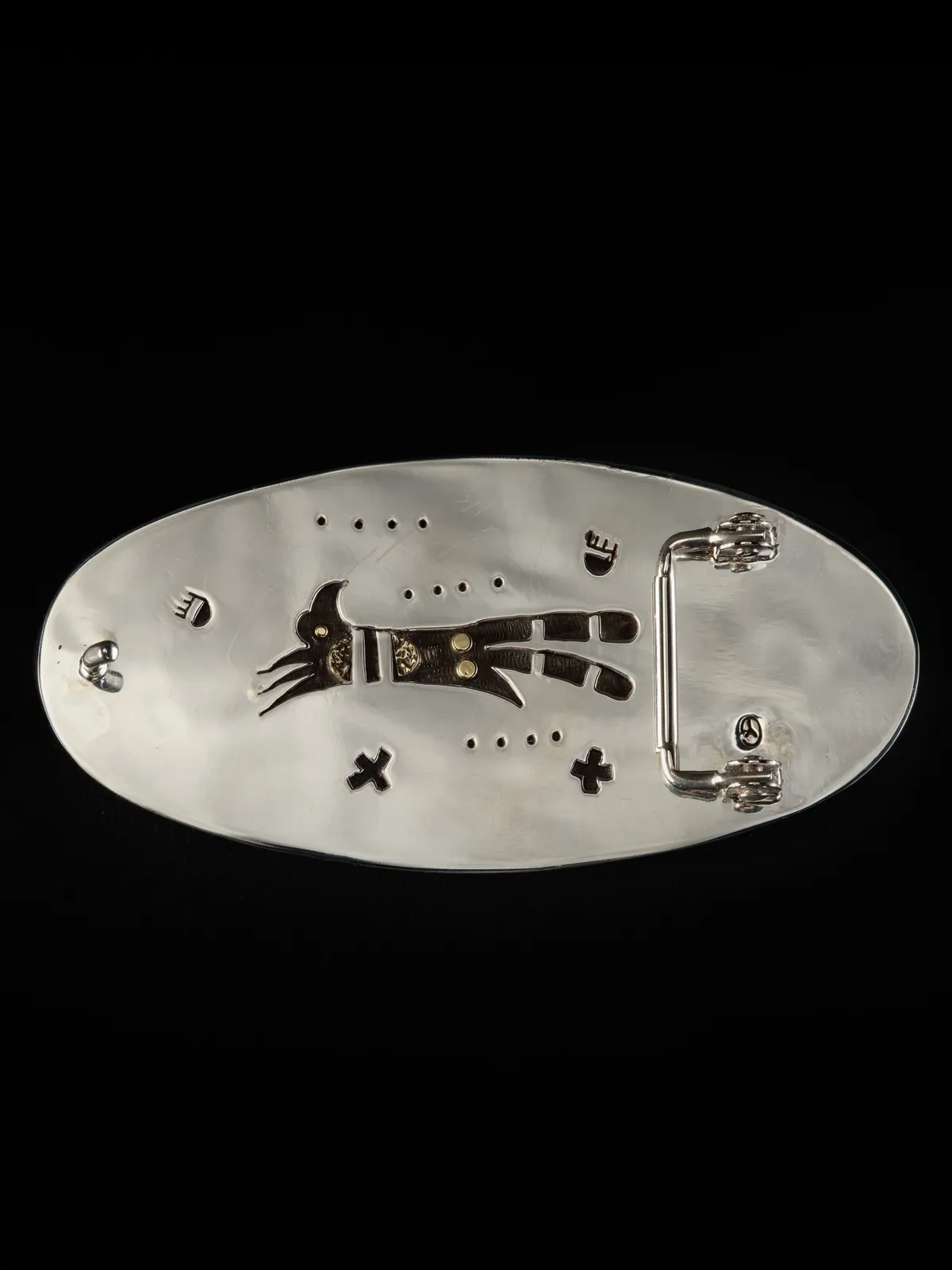 Yazzie Johnson and Gail Bird, Belt Buckle, d. 2026