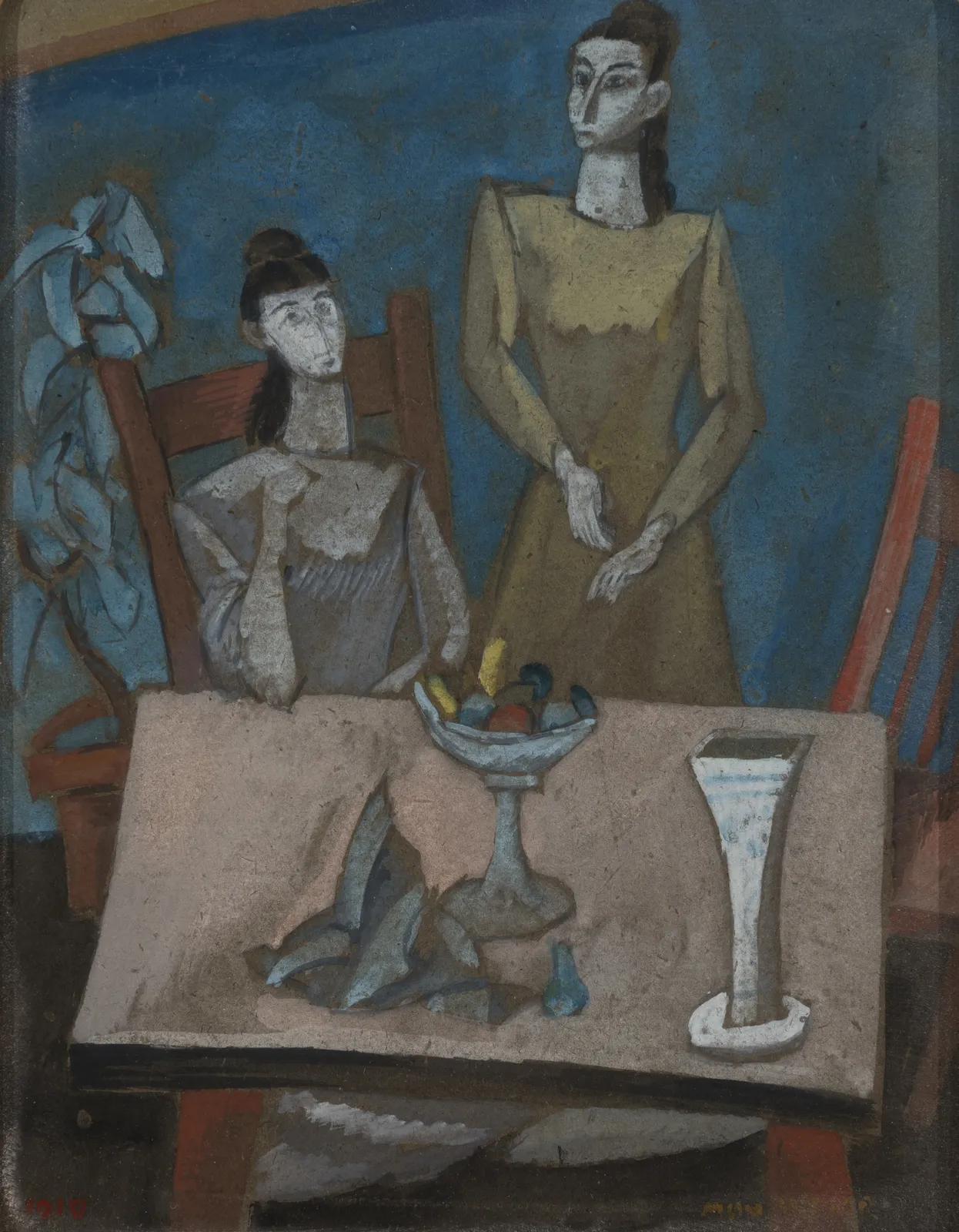 Max Weber, Bowl of Fruit, d. 1910