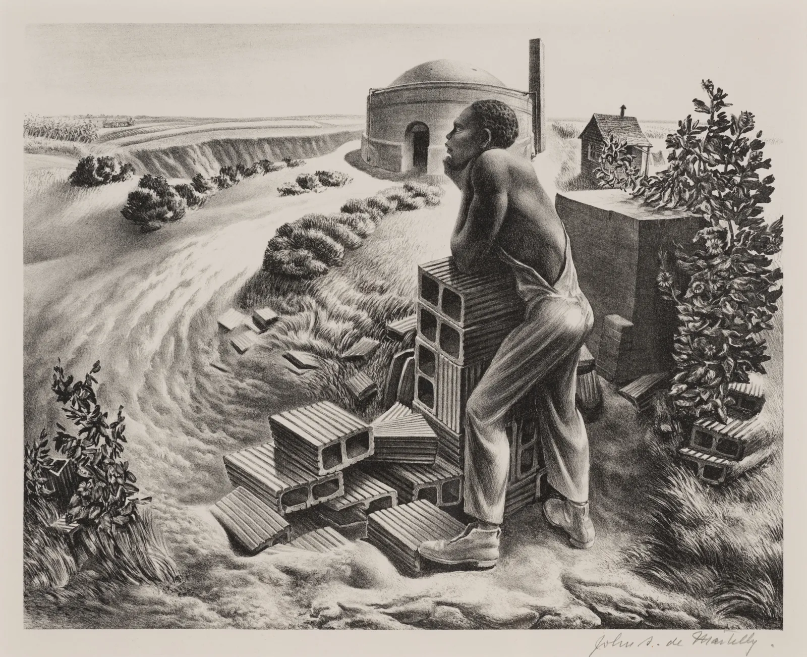 John S(tockton) De Martelly, Looking at the Sunshine, d. 1942