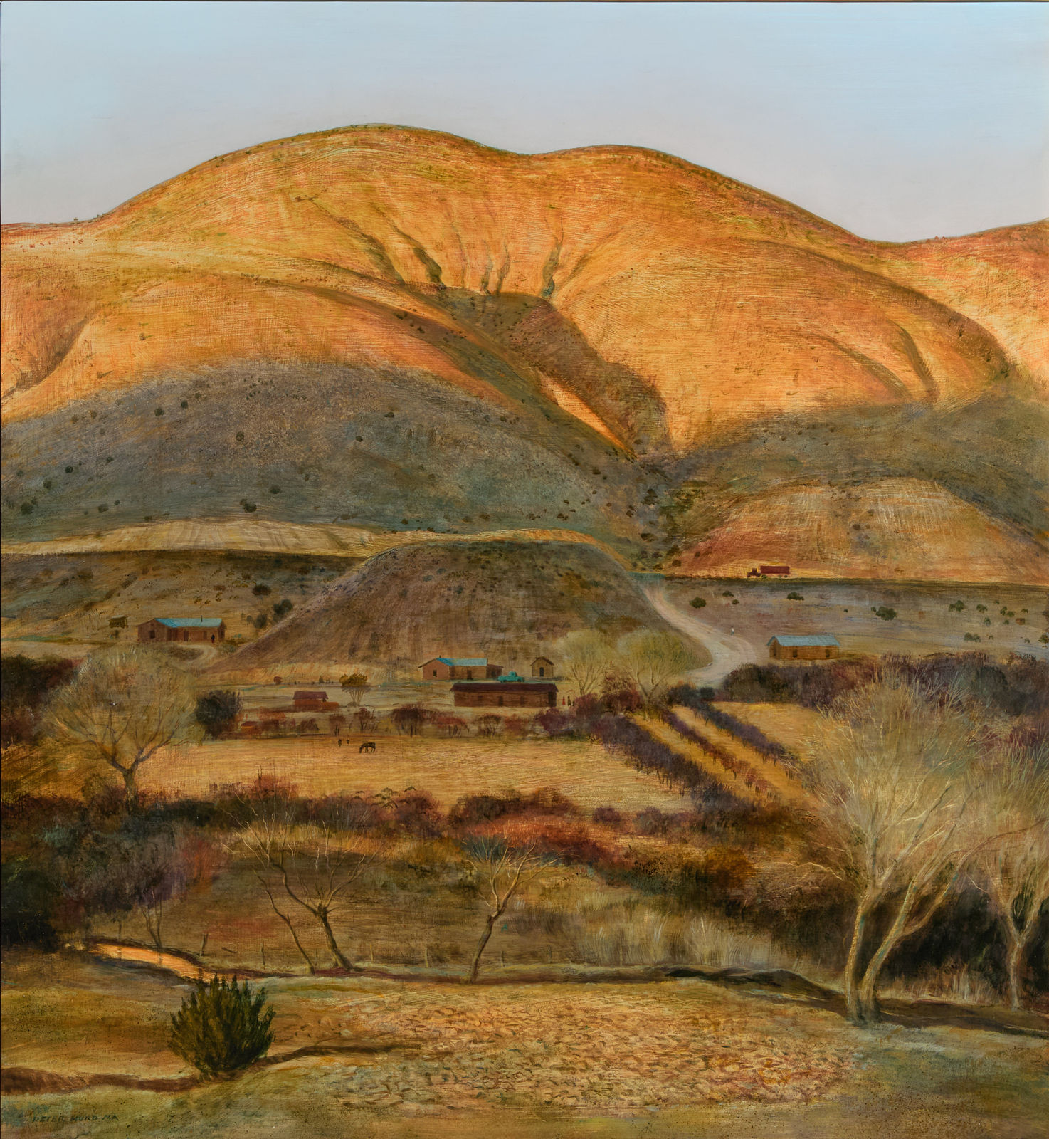 Peter Hurd, The Long Shadow (San Patricio, New Mexico)