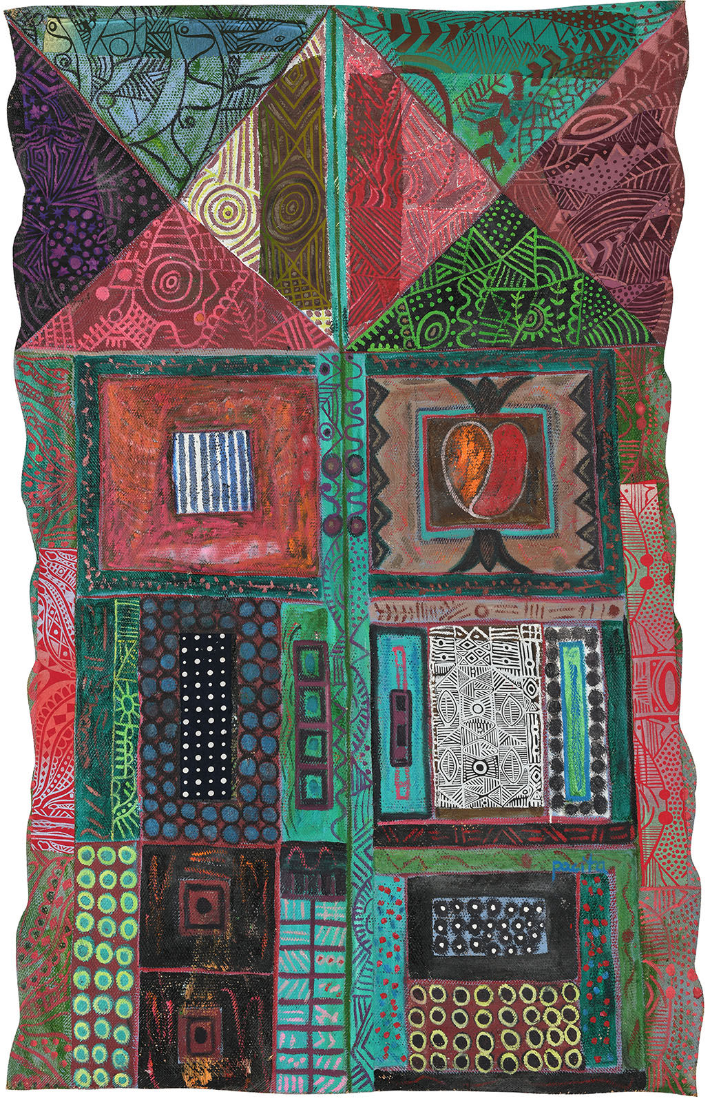 Emotional Rescue, Door made of straw I, 1998