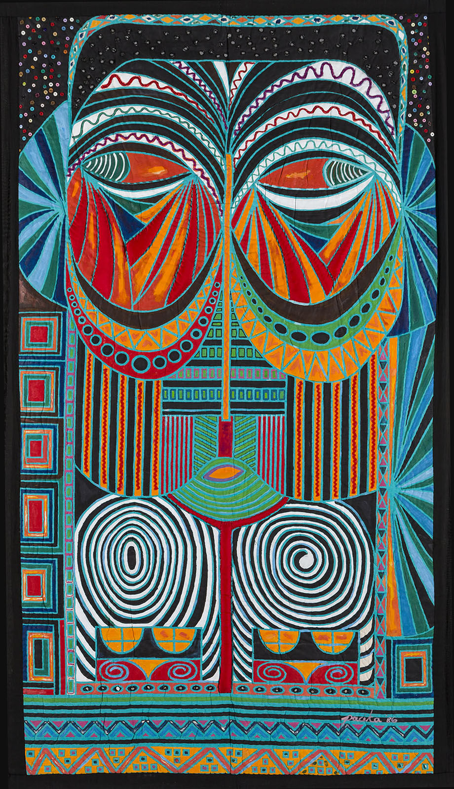 Masks and Spirits, Bacongo VI, 1986