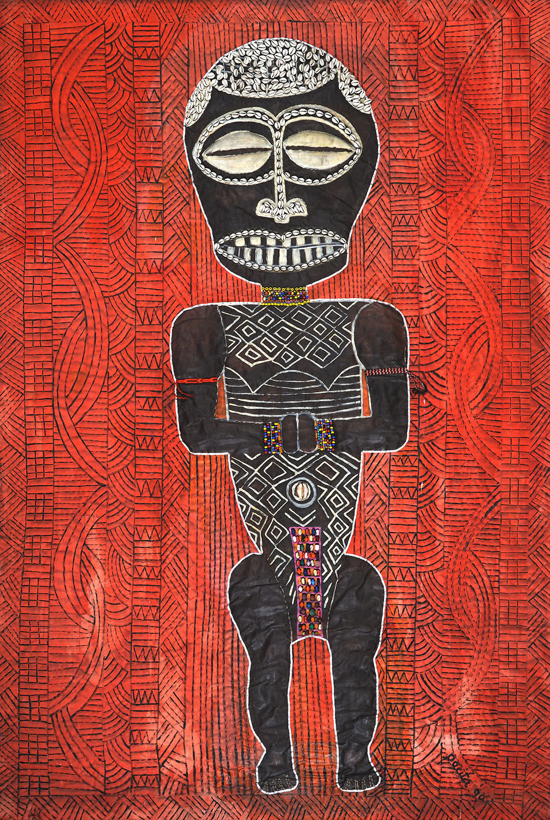 Masks and Spirits, African mask (Kongo), 1990