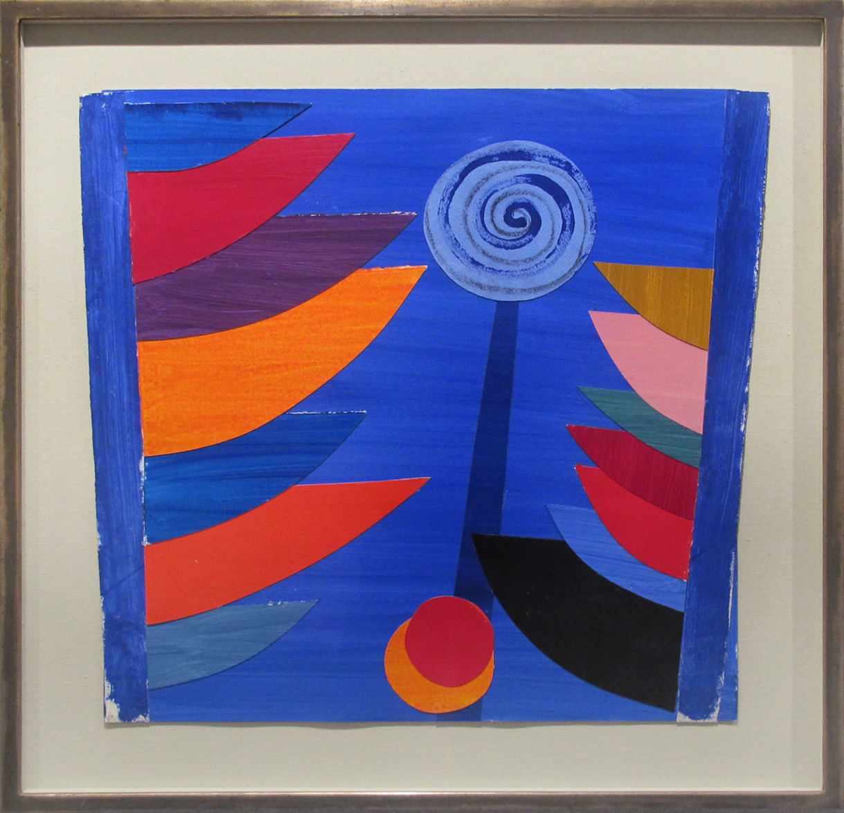 Terry Frost, Orange and Blue Q, Newlyn