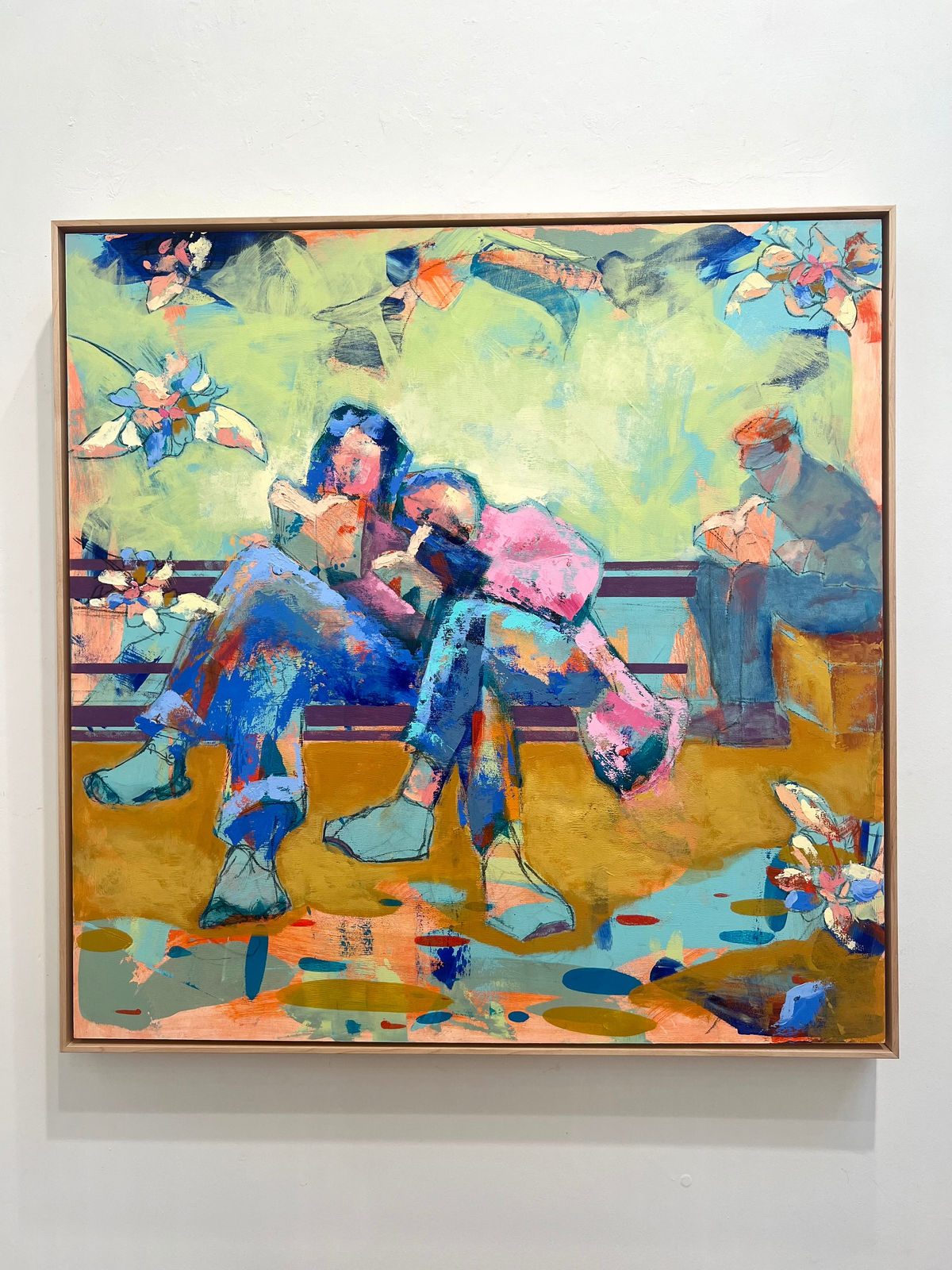 Diane Warner-Wang, Saturday in the Park, 2024