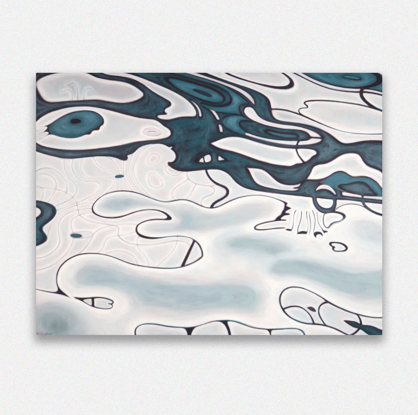 Danielle Eubank, Arctic Waters IV, 2023