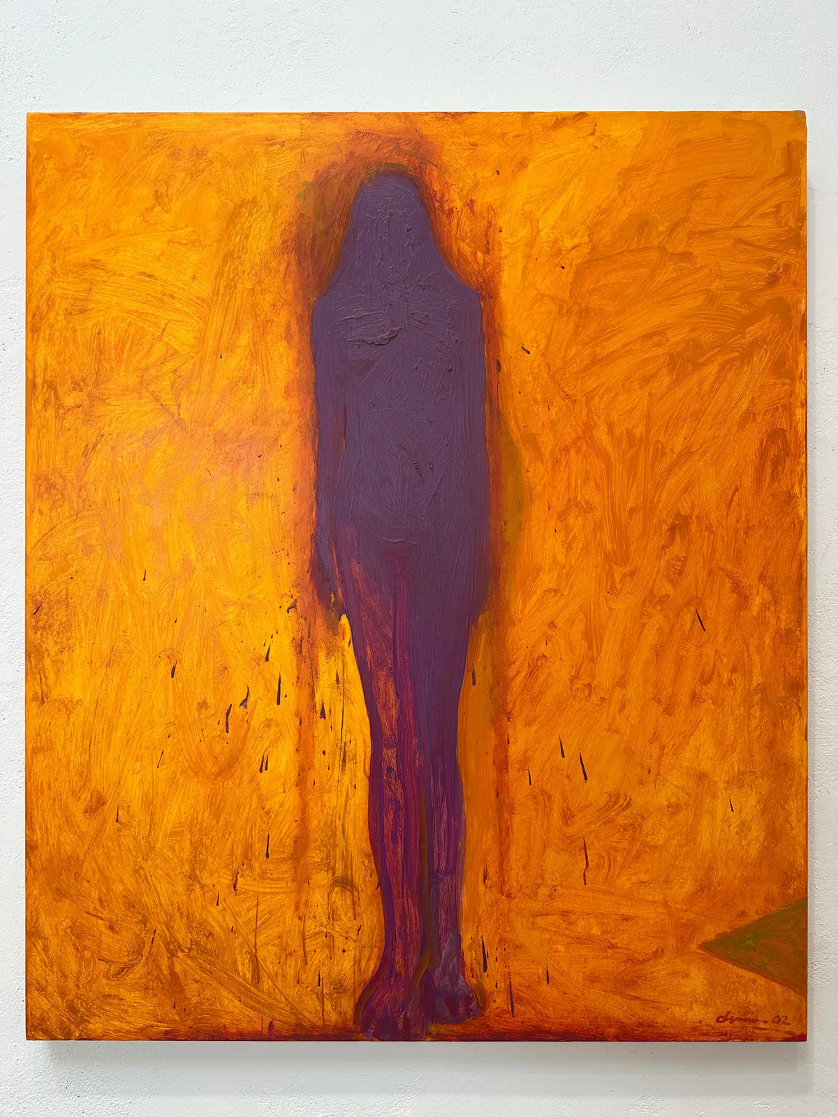 Nathan Oliveira, Cobalt Figure, 2002