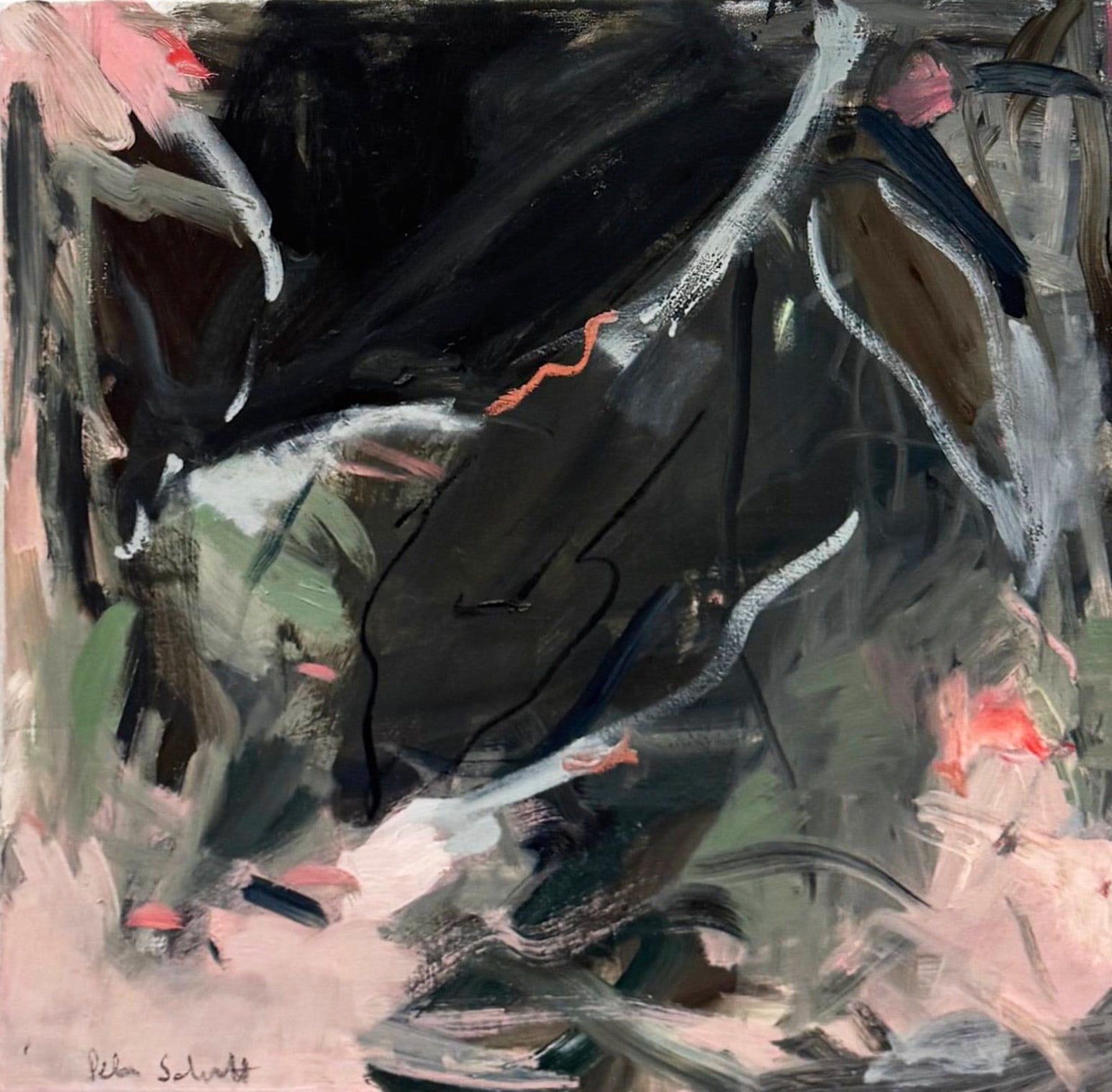 Petra Schott, Blossoms in the Dark, 2024