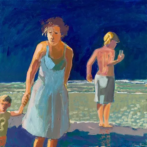 Linda Christensen, Beach Skate