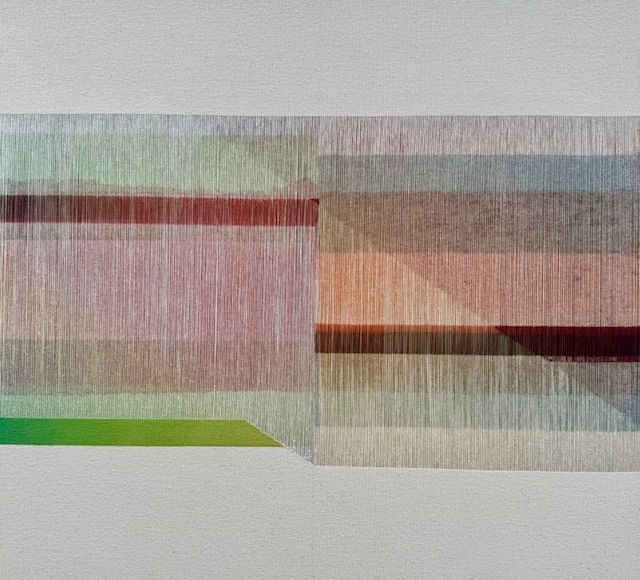 Myles Bennett, Cut Waves (diptych), 2024