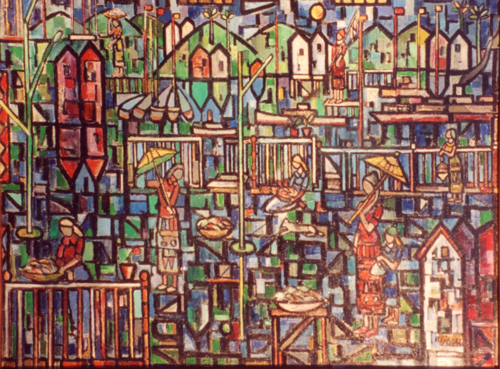 Jose Mijares, El Parque Japones, 1948