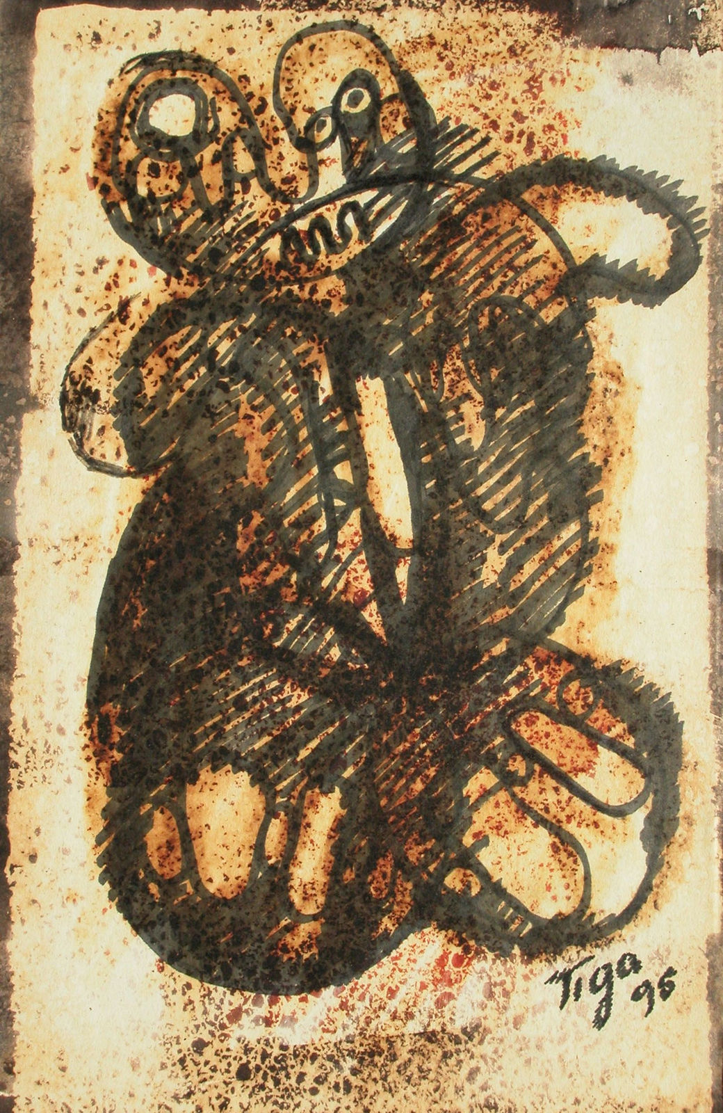 Jean-Claude Garoute-TIGA, Untitled, 1995