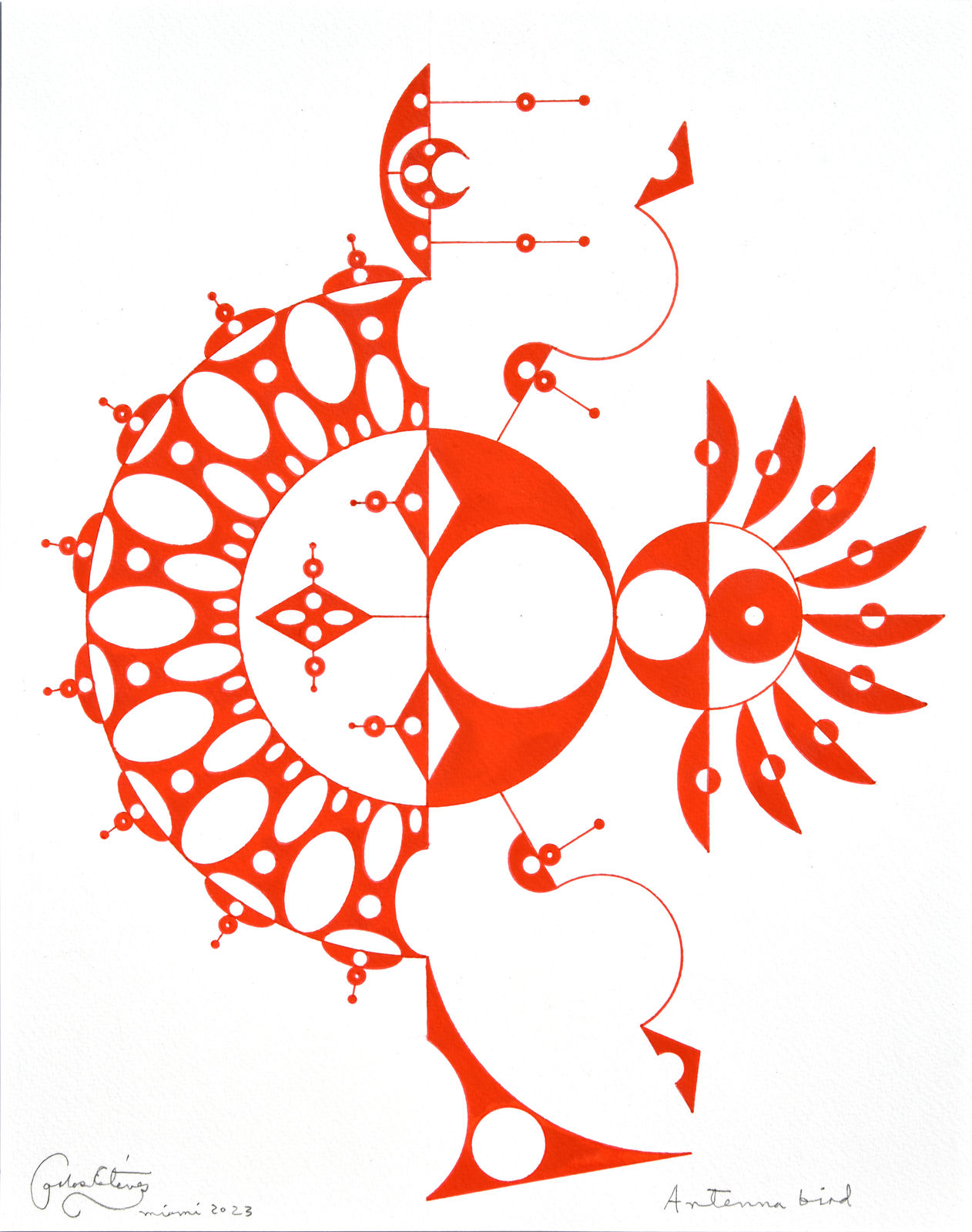 Carlos Estevez, Atenna Bird, 2023