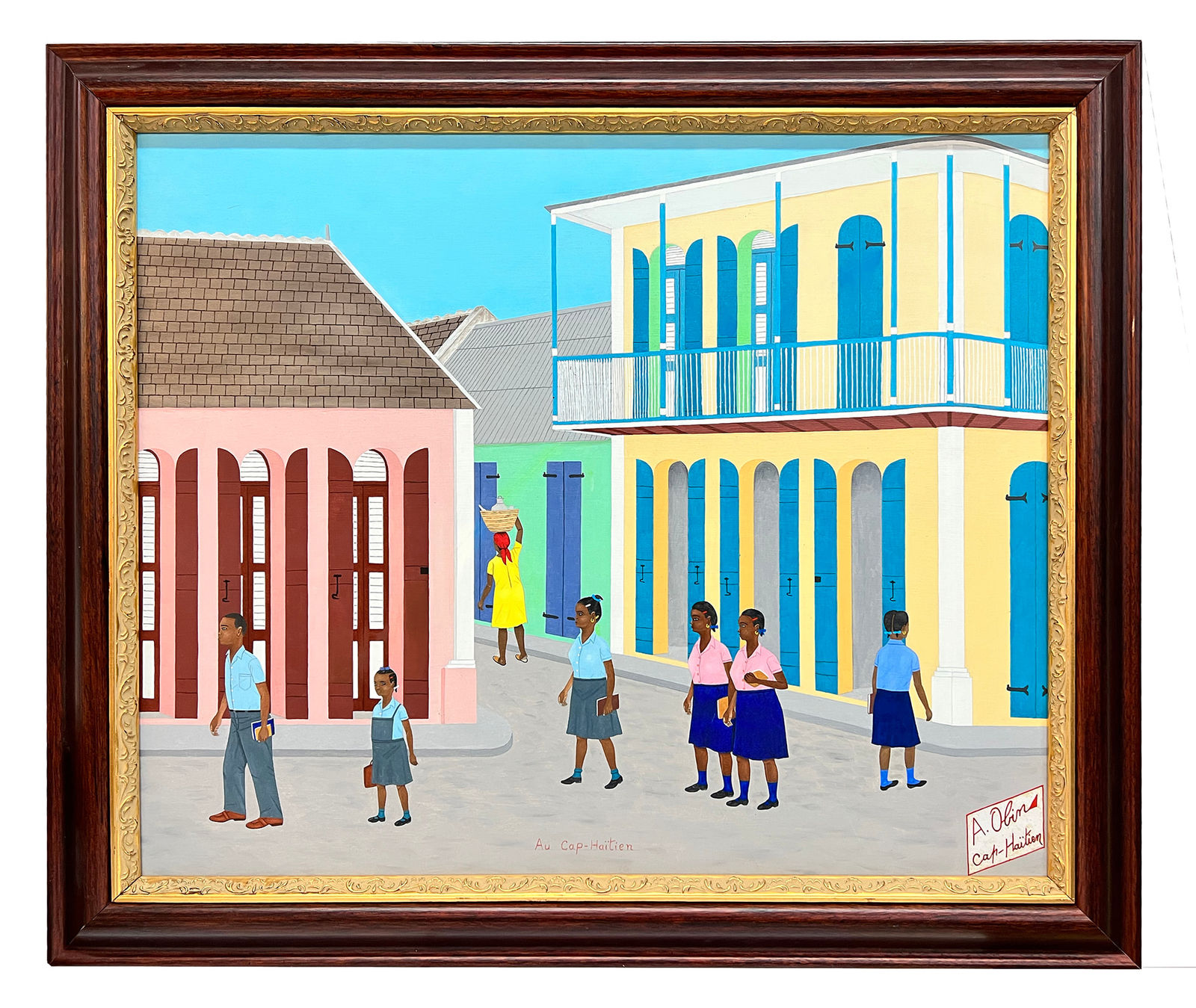 Antoine Obin, Au cap Haitien, N.D.