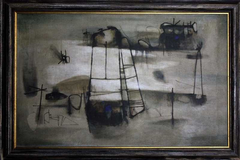 Hugo Consuegra, Abstraccion, 1954