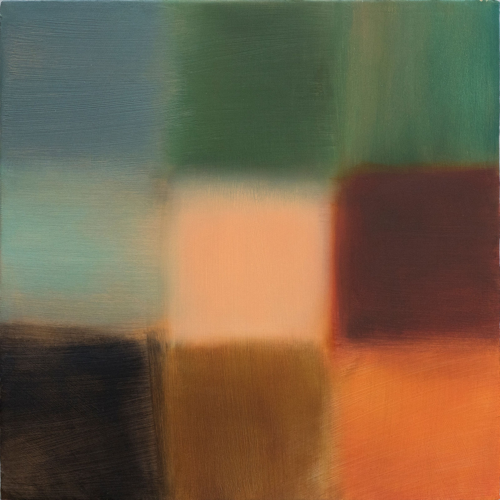 Roger Toledo, Color Test El Rapto de las Mulatas (Hands 2), 2023