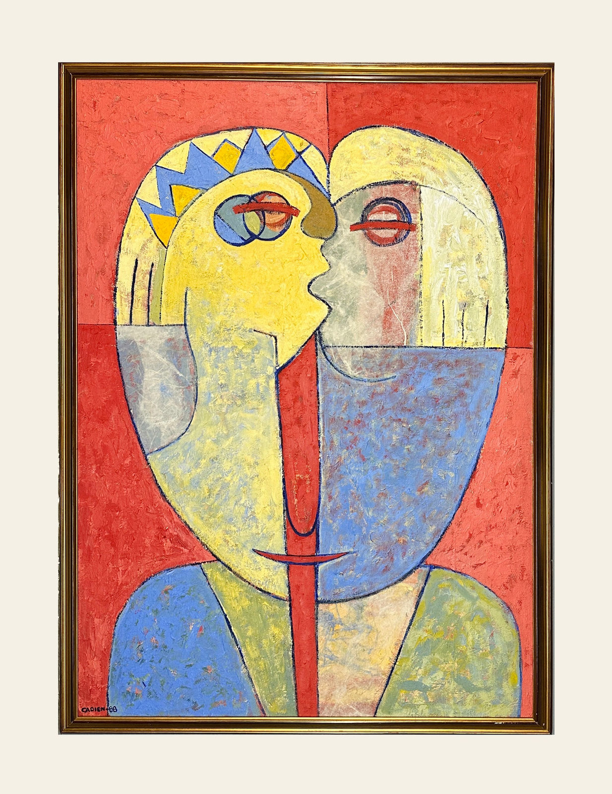 Eric Cadien, The Kiss, 1988