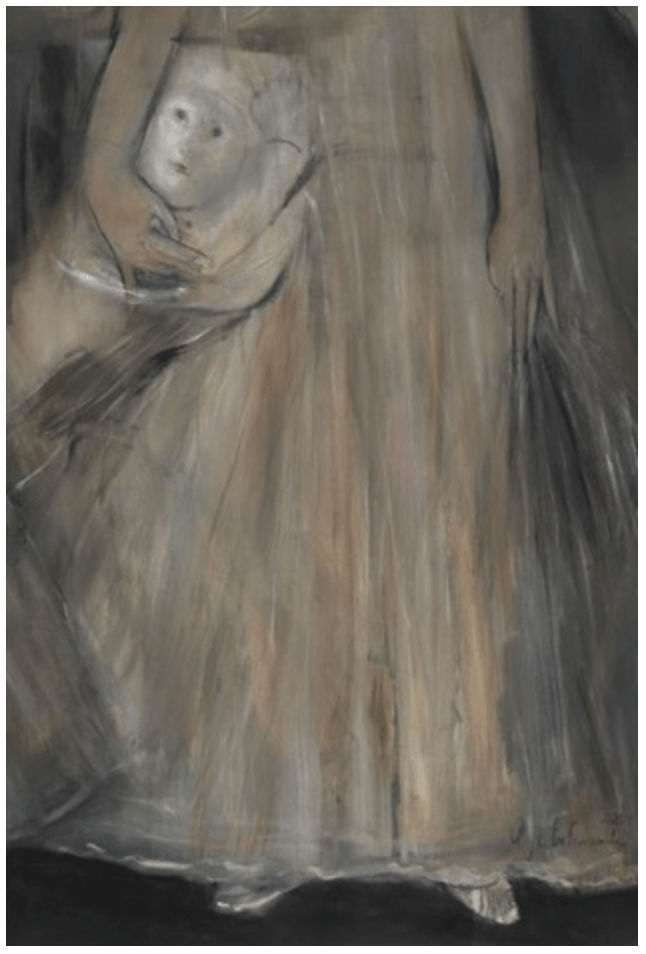 Agustin Fernandez, La Familia Triptych, 1953-2001