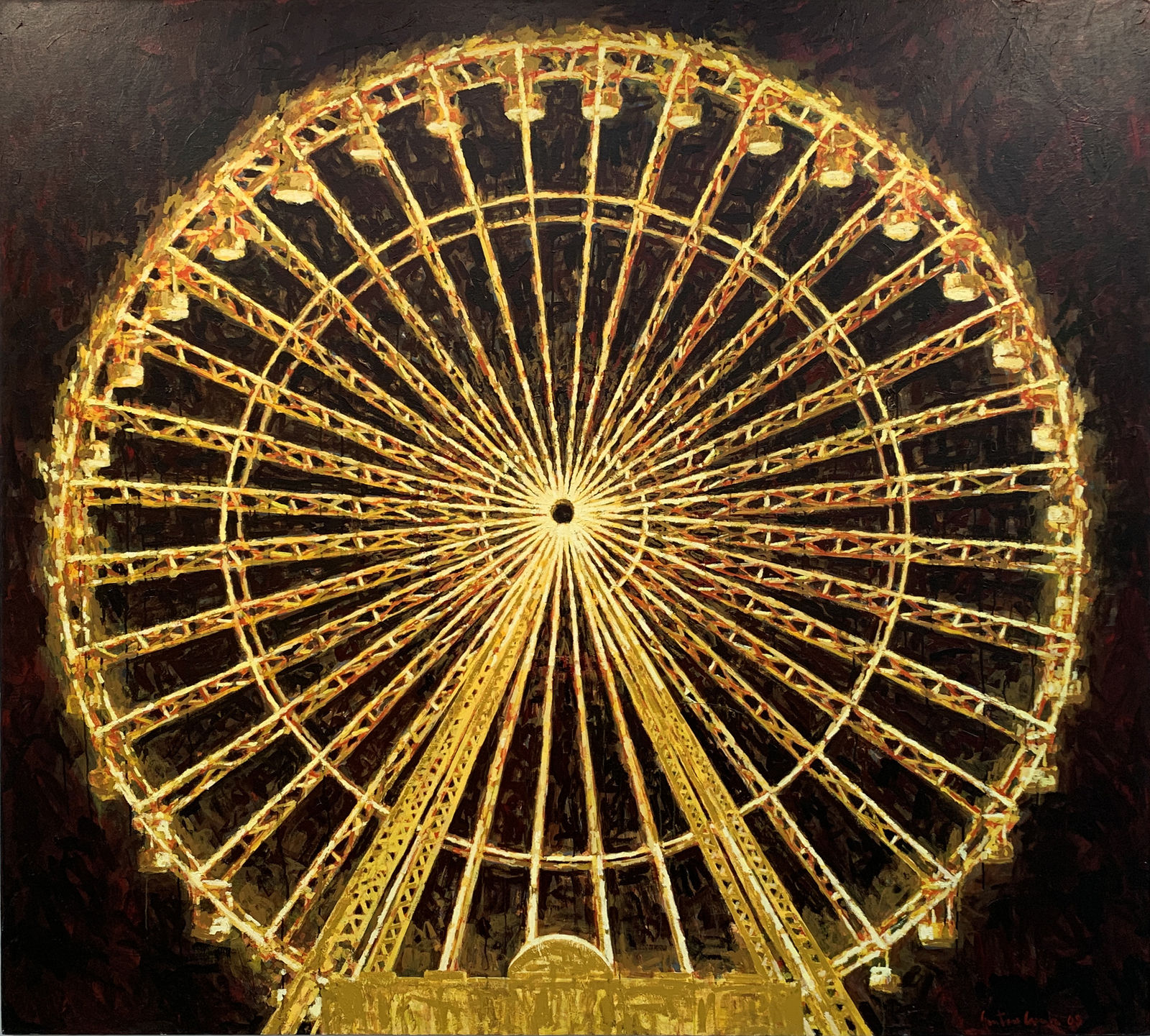 Gustavo Acosta, It's fire, 2008