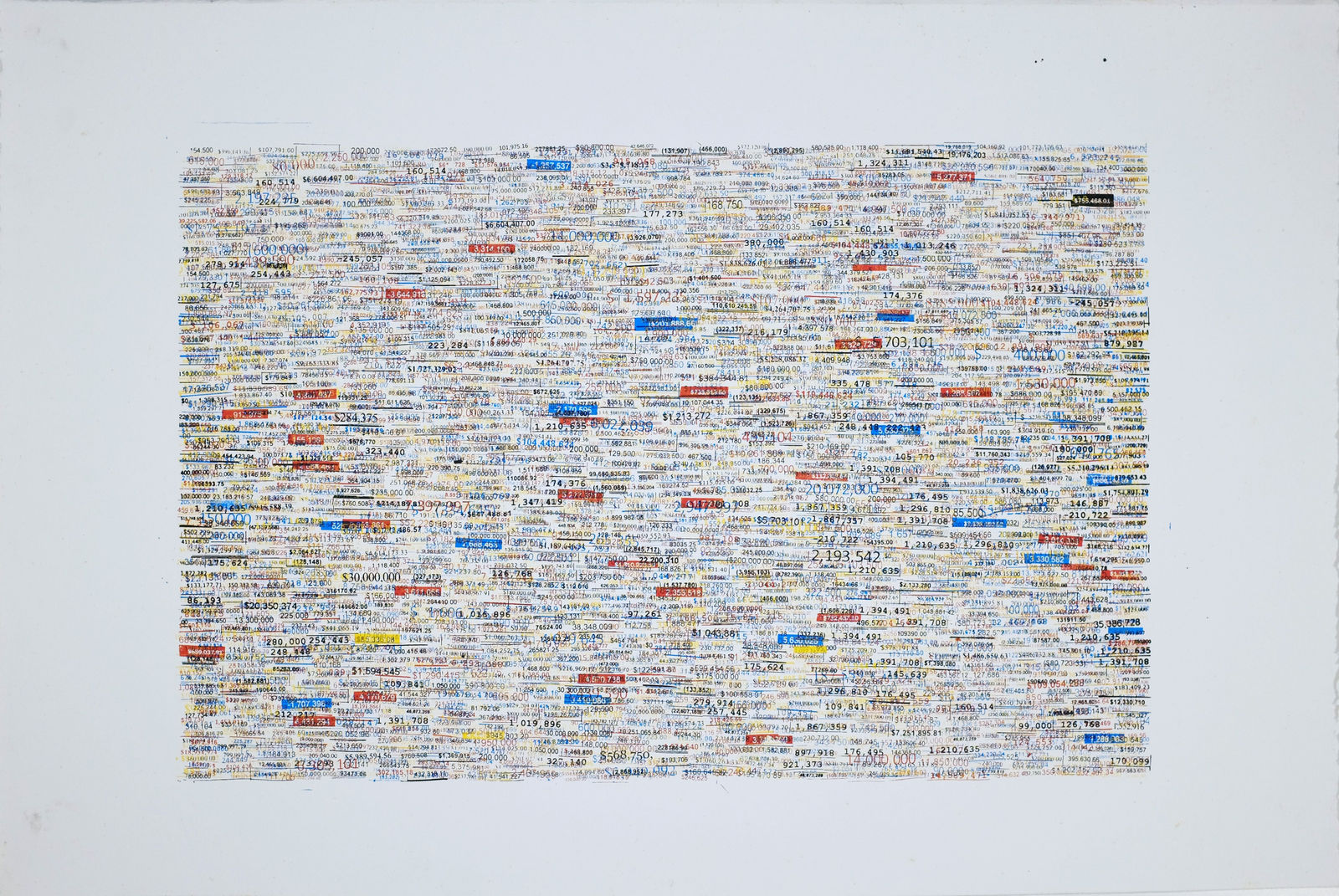 Ruben Millares, Number Field (US), 2012