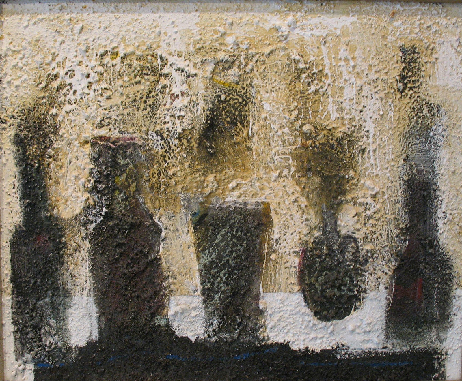 David Boxer, Still life/Black vessels, 2000